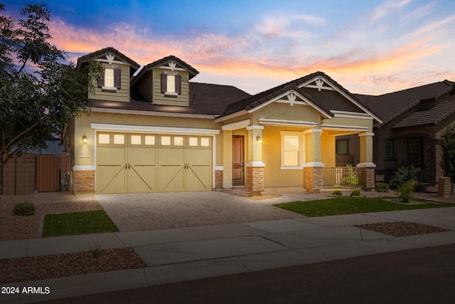 view of craftsman-style house