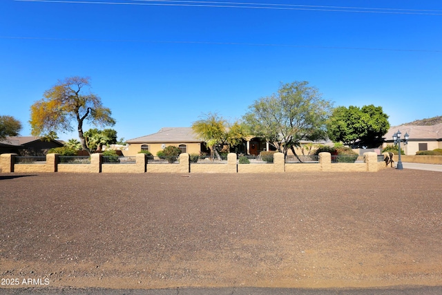 view of ranch-style home