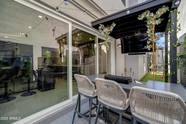 226 E Markwood Dr, Chandler, AZ 85286 - view of patio featuring outdoor dining space
