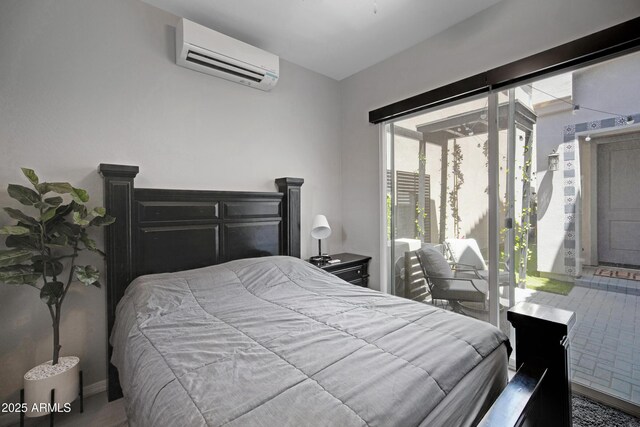 226 E Markwood Dr, Chandler, AZ 85286 - bedroom with a wall mounted AC and access to exterior