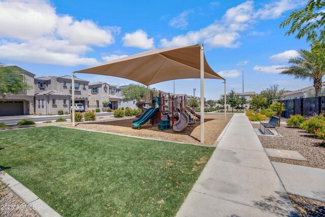 226 E Markwood Dr, Chandler, AZ 85286 - community playground with a residential view