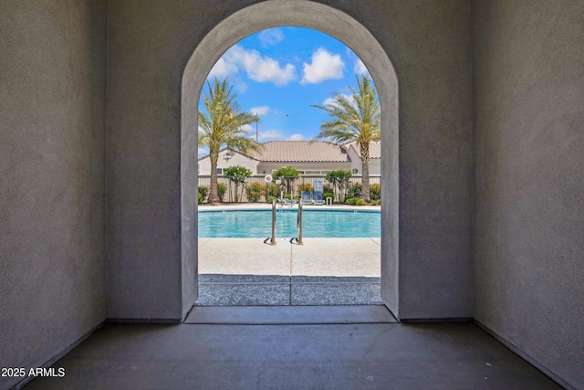 226 E Markwood Dr, Chandler, AZ 85286 - view of swimming pool with a patio