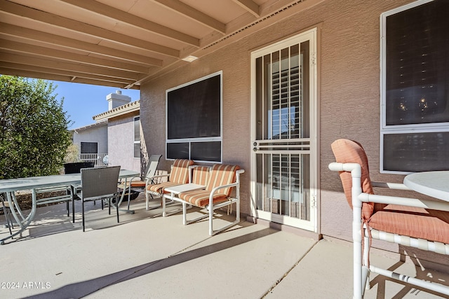 view of patio