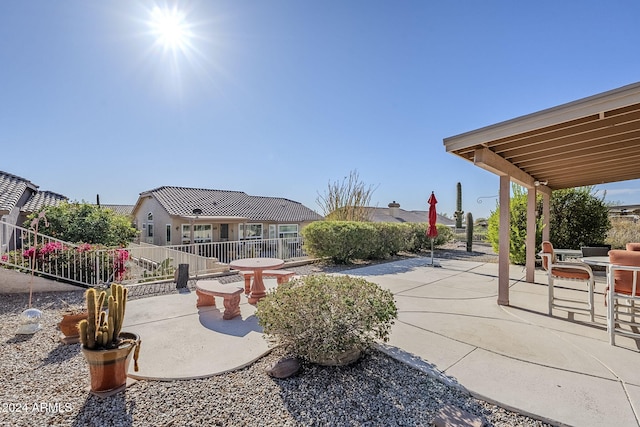 view of patio / terrace