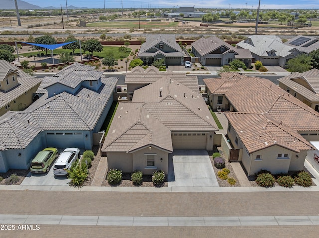 4302 E Cynthia St, Gilbert, AZ 85295 - aerial perspective of suburban area featuring mountains