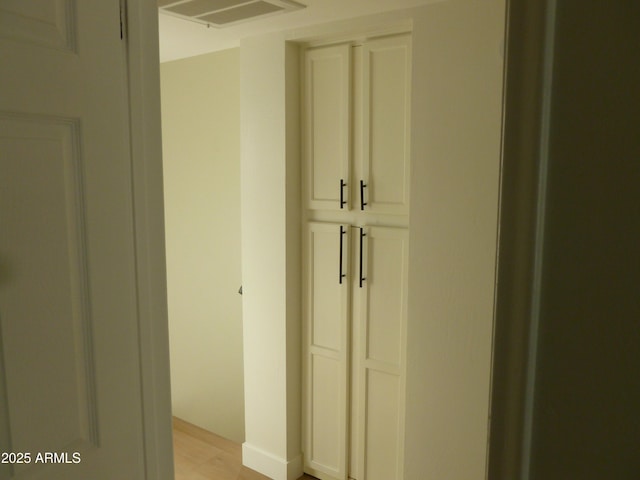 closet with visible vents