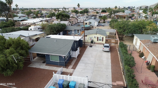 view of birds eye view of property