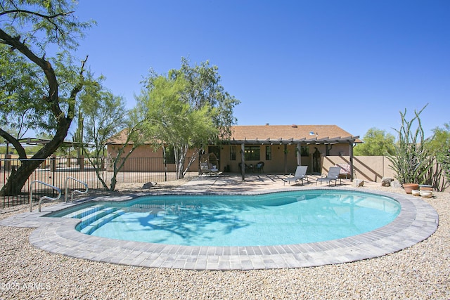 6608 E Ranch Rd, Cave Creek, AZ 85331 - view of pool featuring a patio