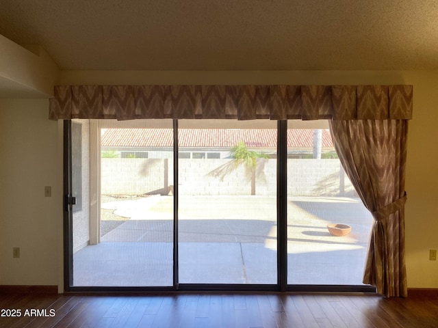 1249 E Commerce Ave, Gilbert, AZ 85234 - doorway with hardwood / wood-style flooring