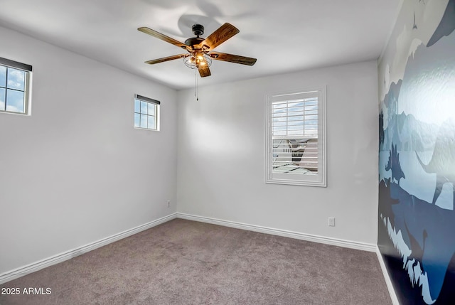 32083 N 126th Ave, Peoria, AZ 85383 - carpeted empty room featuring a ceiling fan and baseboards