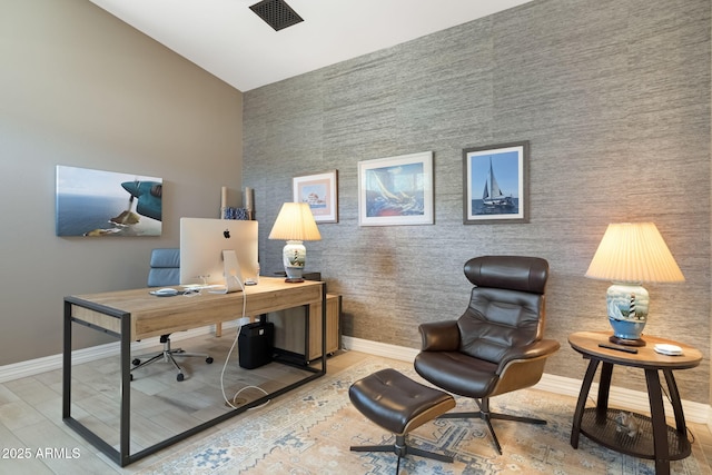 14507 N Valencia Dr, Fountain Hills, AZ 85268 - office area with baseboards