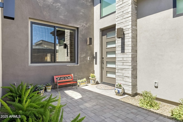 14507 N Valencia Dr, Fountain Hills, AZ 85268 - entrance to property featuring stucco siding and a patio