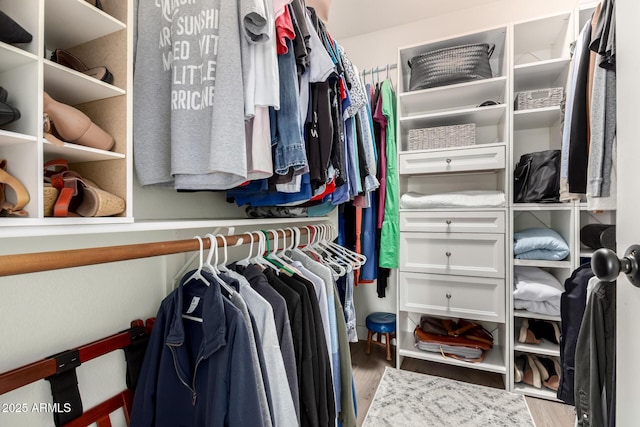 40807 N Barnum Way, Anthem, AZ 85086 - spacious closet featuring wood finished floors