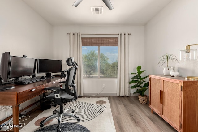 40807 N Barnum Way, Anthem, AZ 85086 - office area featuring light wood-type flooring