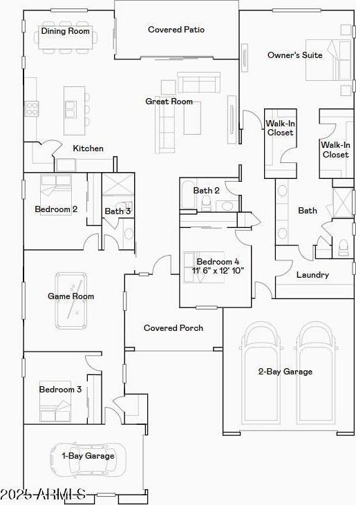 floor plan / room layout
