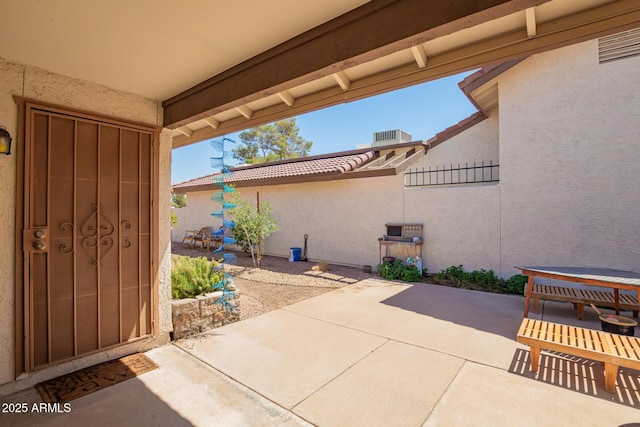 view of patio
