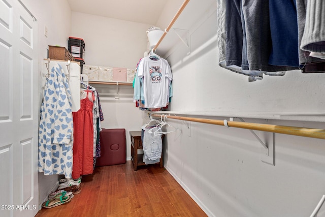 3553 W Dancer Ln, San Tan Valley, AZ 85144 - spacious closet with wood finished floors