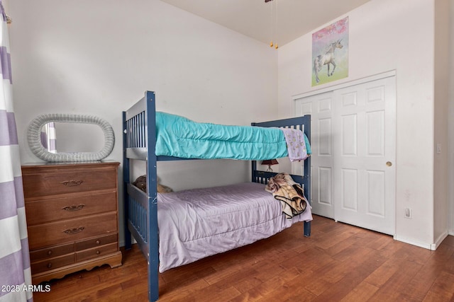 3553 W Dancer Ln, San Tan Valley, AZ 85144 - bedroom with wood finished floors