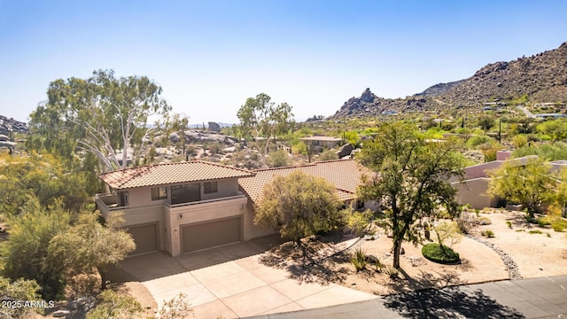 1305 Coyote Pass, Carefree, AZ 85377 - exterior space with a mountain view