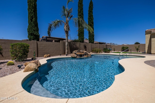21842 E Via De Olivos, Queen Creek, AZ 85142 - view of pool featuring a fenced backyard