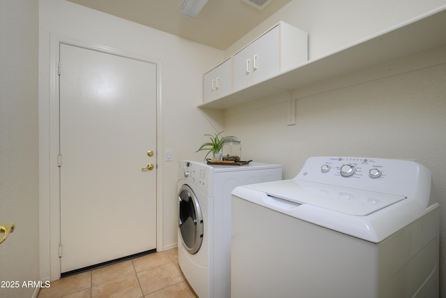 17640 W Babbitt Dr, Surprise, AZ 85374 - laundry room with light tile patterned floors and washing machine and dryer