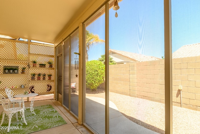 17640 W Babbitt Dr, Surprise, AZ 85374 - view of unfurnished sunroom