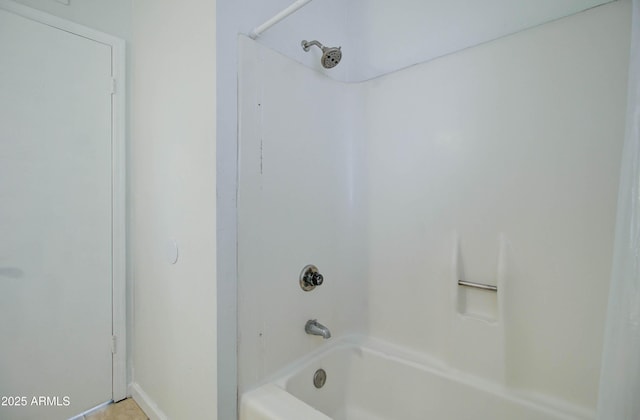 bathroom featuring tub / shower combination