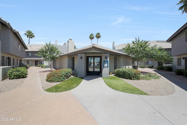 view of property