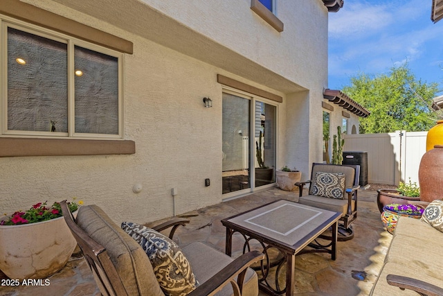 3828 S Verbena Ave, Gilbert, AZ 85297 - view of patio with fence