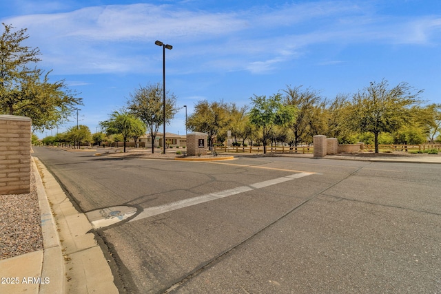 3828 S Verbena Ave, Gilbert, AZ 85297 - view of road with street lighting, curbs, and sidewalks