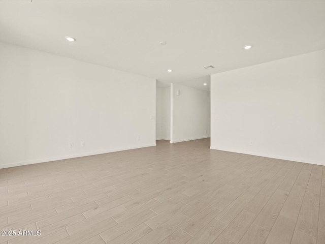 4035 S 176th Dr, Goodyear, AZ 85338 - unfurnished room with recessed lighting and light wood-style floors
