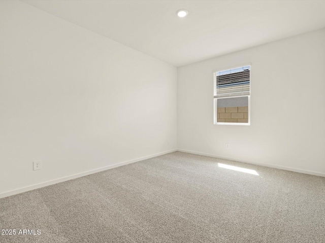 4035 S 176th Dr, Goodyear, AZ 85338 - carpeted spare room featuring baseboards and recessed lighting