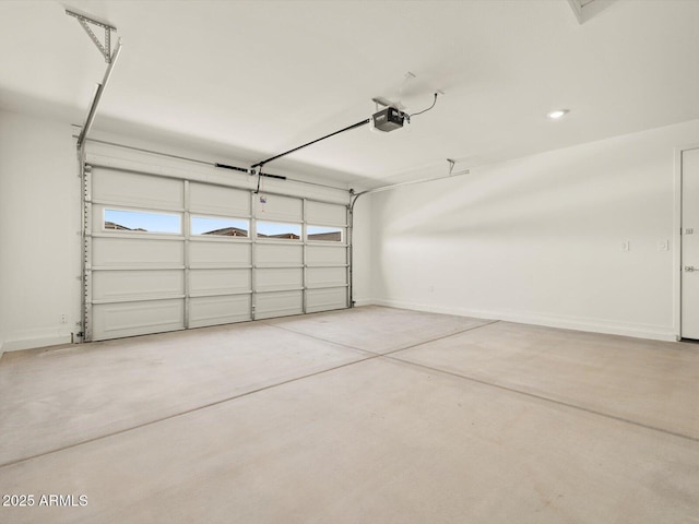 4035 S 176th Dr, Goodyear, AZ 85338 - garage featuring a garage door opener and baseboards