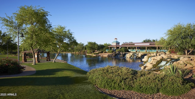 40741 N Citrus Canyon Trl, Anthem, AZ 85086 - view of water feature with a gazebo