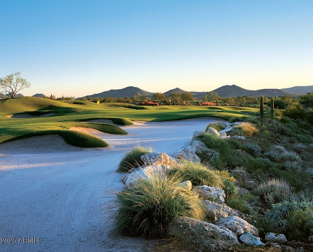 40741 N Citrus Canyon Trl, Anthem, AZ 85086 - property view of water featuring view of golf course and a mountain view