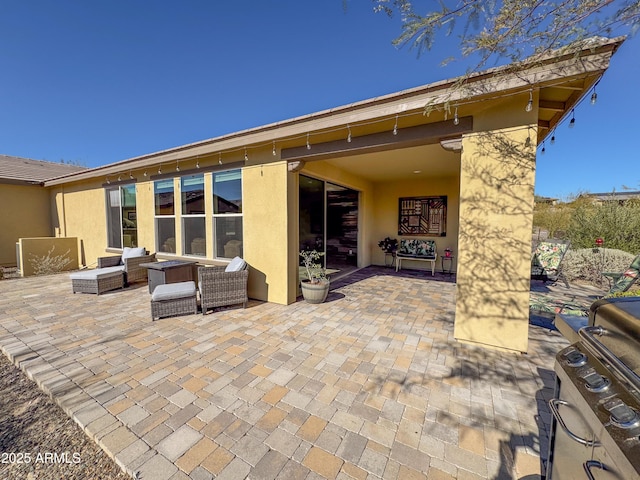 view of patio / terrace with outdoor lounge area