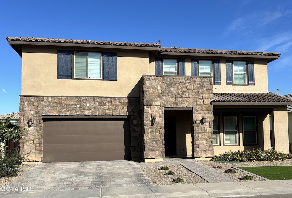 1468 E Lynx Way, Gilbert, AZ 85298 - view of front of house featuring a garage