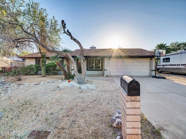 19604 N 13th Ave, Phoenix, AZ 85027 - single story home featuring stucco siding, driveway, and a garage
