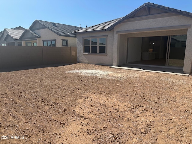 3637 E Rochelle Cir, Mesa, AZ 85213 - rear view of property featuring a tile roof and stucco siding