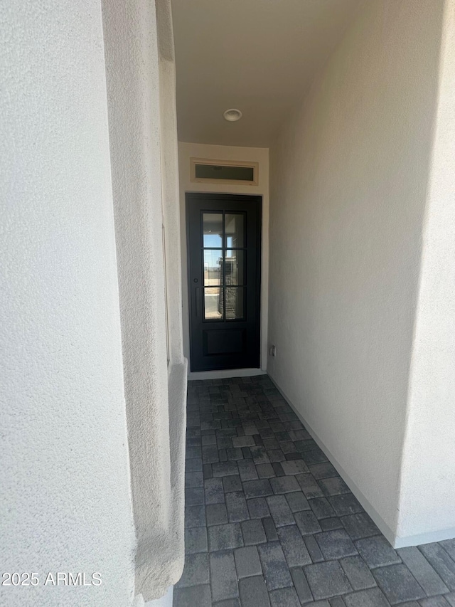3637 E Rochelle Cir, Mesa, AZ 85213 - doorway to property featuring stucco siding
