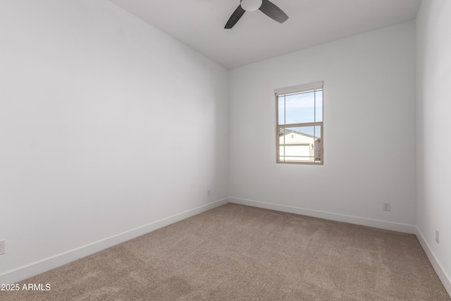 11015 E Texas Ave, Mesa, AZ 85212 - carpeted spare room with a ceiling fan and baseboards
