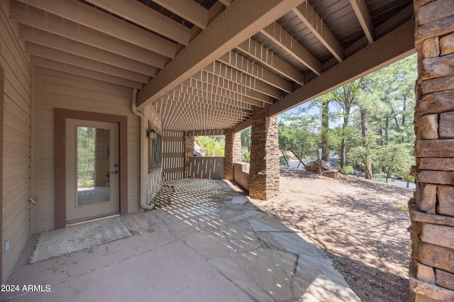 view of patio