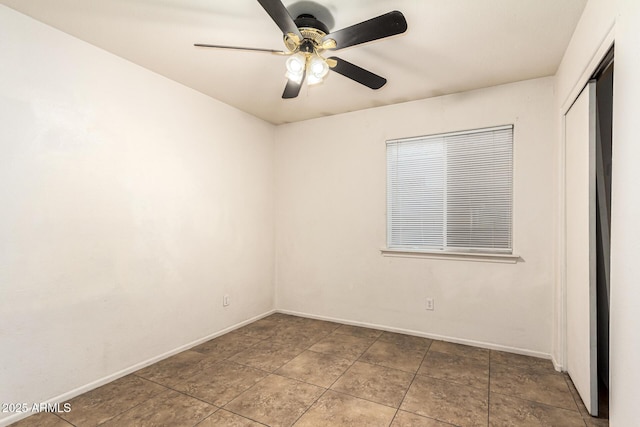 3006 W Matthew Dr, Phoenix, AZ 85027 - empty room featuring a ceiling fan and baseboards