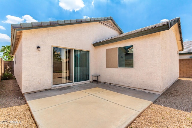 3006 W Matthew Dr, Phoenix, AZ 85027 - rear view of property with stucco siding and a patio