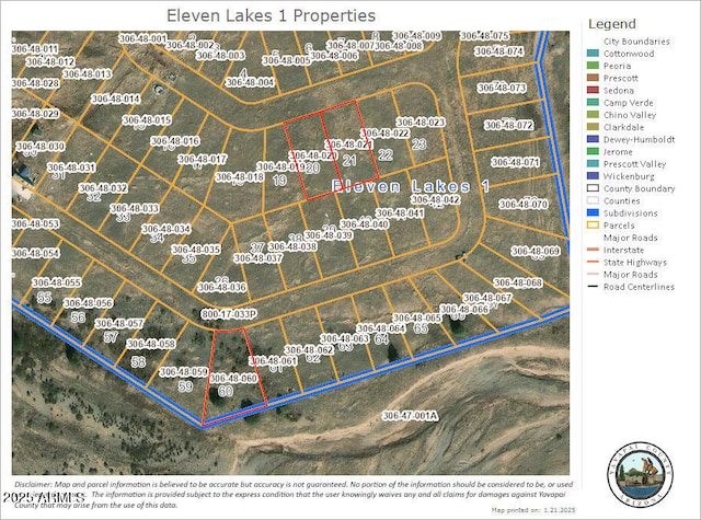 NA E Santa Fe Road Unit 20, Paulden AZ, 86334 land for sale