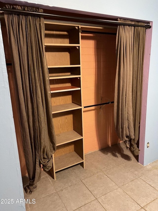 view of closet