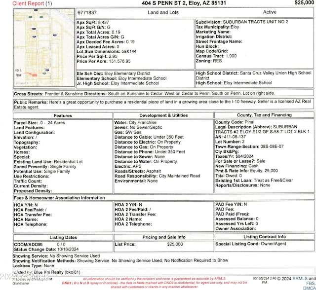 Listing photo 3 for 406 S Penn St Unit 2, Eloy AZ 85131