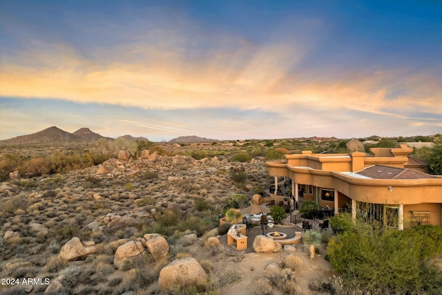 property view of mountains