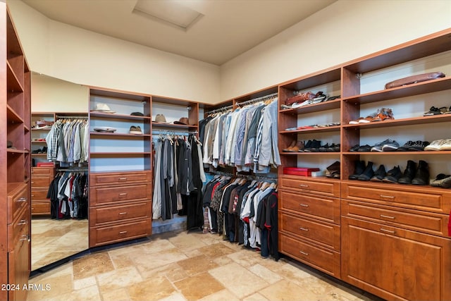 view of spacious closet