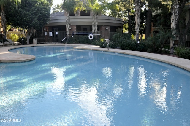 view of pool